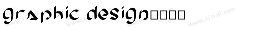 graphic design字体转换
